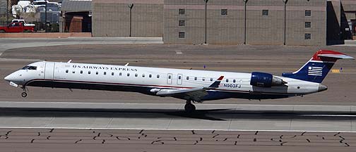 US Airways Express Canadair Regional Jet 900ER N903FJ, Phoenix Sky Harbor, March 16, 2011